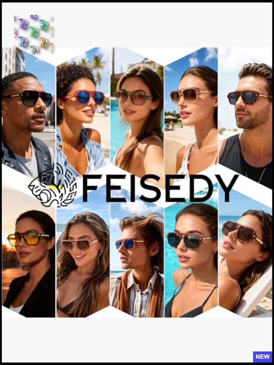 Polarized Aviator Sunglasses Retro 70s Style UV400 Protection Driving Daily main image 4